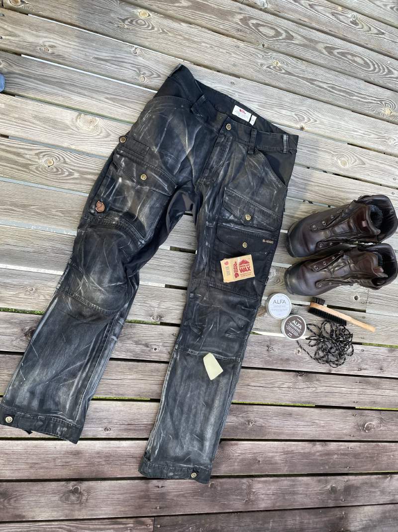 Final wax and impregnation