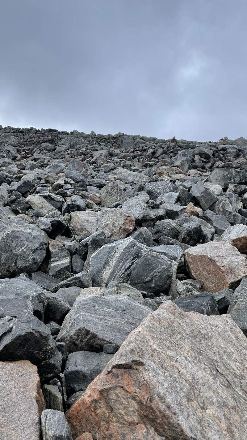 Endless boulder traverse
