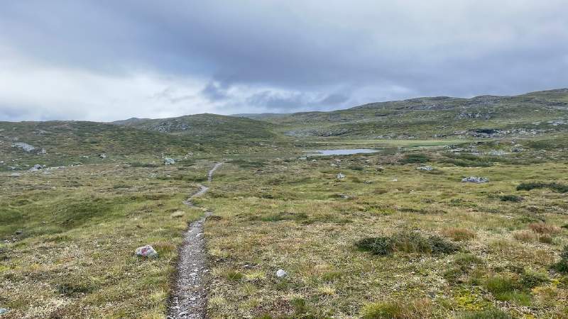 Day 18: Hardangervidda&amp;rsquo;s flat expanse—the hiking equivalent of a German autobahn compared to the boulder fields of the north.