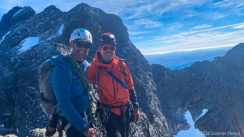 Happy campers, post-climb