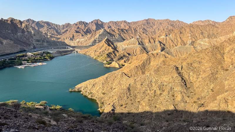 View of Al Rafisah Dam